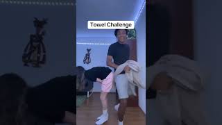 Couple Towel Challenge funny humor [upl. by Letnwahs]