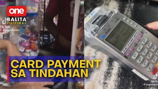 OBP  Sarisari store na tumatanggap ng card payment viral sa TikTok [upl. by Murdoch]