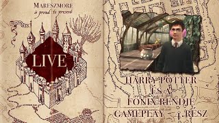 Harry Potter és a Főnix Rendje LIVE GAMEPLAY PC játék magyar szinkronnal – 4 rész  Mareszmore [upl. by Gwynne156]