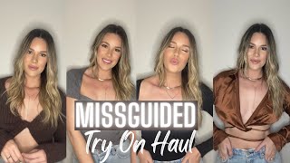 MISSGUIDED TRYON HAUL  NOVEMBER 2021  Tawnie Marie [upl. by Ainnat]