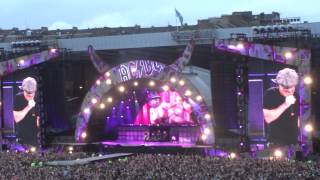 HD ACDC  Whole lotta rosie live at hampden stadium glasgow uk tour 2015 [upl. by Ahsert990]