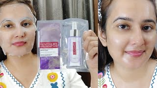 Get the Best Out Of Hyaluronic Acid With LOréal Paris Sheet Mask  Summer Skincare  SWATI BHAMBRA [upl. by Arabele]