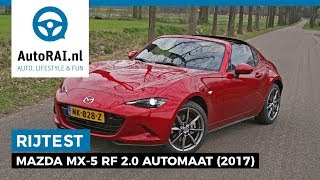 Mazda MX5 RF  AutoRAI TV [upl. by Cobbie]