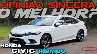 VALE a PENA comprar HONDA CIVIC Híbrido PREÇO consumo problemas AVALIAÇÃO COMPLETA Teste drive [upl. by Cence]