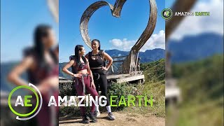 Amazing Earth Behind the scenes Heart Peak hike with Klea Pineda and Kat Kierulf [upl. by Body336]