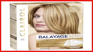 Clairol Nicen Easy Balayage Permanent Hair Dye Blondes Hair Color Pack of 1 [upl. by Vinna]