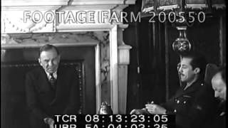 Lord Vansittart Interviewed About Germany 20055002  Footage Farm  Footage Farm [upl. by Alegnat145]