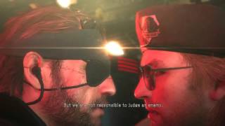 Hueys Trial MGSV Cutscene [upl. by Ettenahc459]