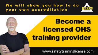 Learn To Do Your Own Qcto Accreditation  Become An INTRA™ Health amp Safety Training Licensee [upl. by Abbate681]