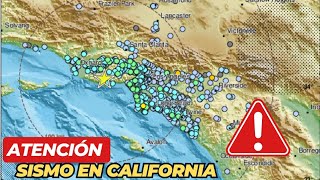 Se reporta sismo en california [upl. by Ahcrop]