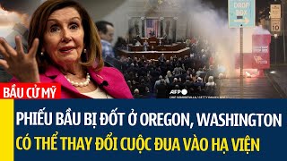 CHẤN ĐỘNG HOA KỲ Vụ đốt phiếu bầu ở Oregon Washington có thể thay đổi cuộc đua vào Hạ viện [upl. by Alaek]