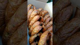 Alheira a mi manera food sausages alheiras bread garlic traditional [upl. by Betta]