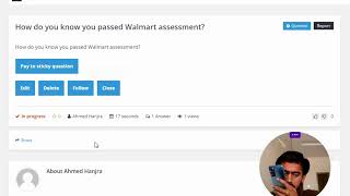 How do you know you passed Walmart assessment [upl. by Eerihs700]