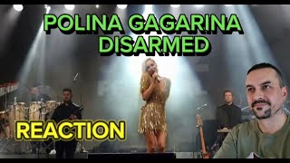 POLINA GAGARINA DISARMED Полина Гагарина  06 Обезоружена Moscow Jazz Fest  2023 REACTION [upl. by January]