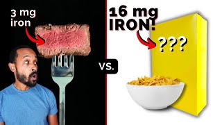 THIS Cereal Has OVER 5X MORE IRON than STEAK 🤯 Foods for Iron Deficiency [upl. by Strait]