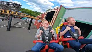 Bakken Tornado POV Insane Coaster June 2024 [upl. by Sanborn77]