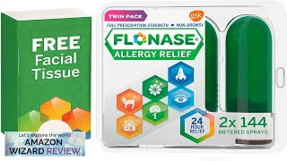 Flonase Allergy Relief Nasal Spray 24Hour NonDrowsy MultiSymptom Relief – 144 Sprays Review [upl. by Zolner]