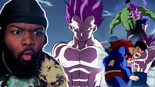 Ultra Ego Vegeta is UNSTOPPABLE GOKU VS SAITAMA PART 6 REACTION [upl. by Dupre]