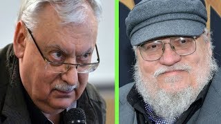 Witcher Author Andrzej Sapkowski on George RR Martin [upl. by Eldnik]