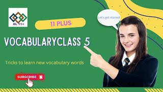 11Plus Vocabulary class 5 tricks and techniques to learn new vocabulary words education 11plus [upl. by Christiana]