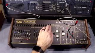 ARP 2600  Sequencer Pt 3 All Functions Demonstrated  no talking [upl. by Nosdivad]