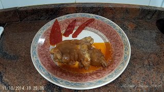 Receta de Manitas de cerdo  Patas de cerdo  Pieds de porc  Food recipes Pig feet [upl. by Philips]