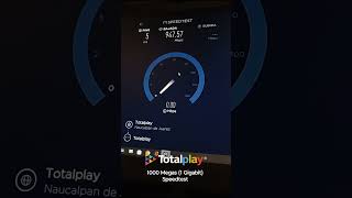 Totalplay 1000 Megas 1 Gigabit  Speedtest Noviembre 2022 [upl. by Anglim94]