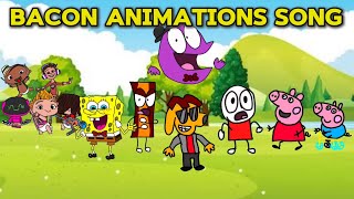 Bacon Animations Song Animated Music Video [upl. by Monroy942]