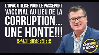 LUPAC UTILISÉE POUR LE PASSEPORT VACCINAL AU LIEU DE LA CORRUPTIONUNE HONTE [upl. by Poler]