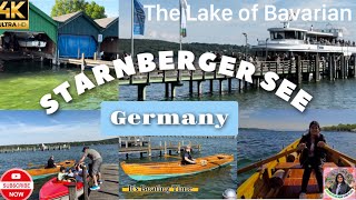 Starnberger See Germany  Starnberg See 2024 Bayern München  One day trip from Munich  Hindi Vlog [upl. by Ynamad]