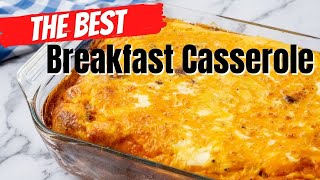 Hash Brown Breakfast Casserole MakeAhead or Morning Of [upl. by Nolava]