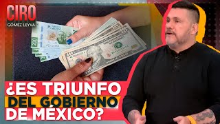 Peso mexicano cierra en 1645 por dólar ¿es triunfo del Gobierno de México  Ciro Gómez Leyva [upl. by Bertram]