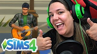 THE SIMS 4 FUI CANTAR NA PRAÇA 🎸🎤  Do Lixo ao Luxo 04 [upl. by Nicholson]