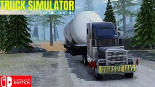 Truck Simulator Heavy Cargo Driver 2023 Nintendo switch gameplay [upl. by Shurwood183]