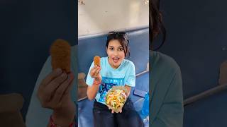 ঘুরতে যাওয়ার সময় ট্রেনে কি কি খেলাম 😍😋 viralvideos akhiroy trendingshorts minivlog [upl. by Casper]