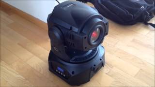 Eurolite TMH60 60watt moving head [upl. by Negroj]