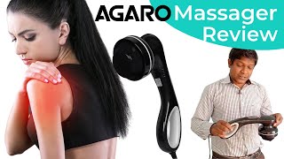 Agaro Handheld Hammer Massager for Body Pain ReviewUnboxing [upl. by Calica697]