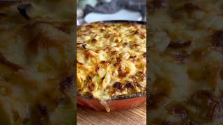 Potato and leek gratin perfect side dish for the holidays 💕 [upl. by Atiuqahc]