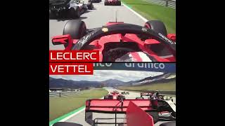 Leclerc amp Vettel Collide  2020 Styrian Grand Prix [upl. by Aridatha]