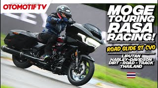 TORSINYA SANGAR GASSS HARLEYDAVIDSON ROAD GLIDE ST CVO 2024 di DRT THAILAND 2024 l Otomotif TV [upl. by Mulvihill]