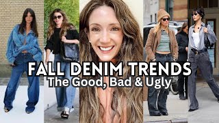 The BEST and WORST Fall Denim Trends 2024 [upl. by Deroo]