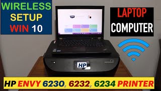 HP Envy Photo 6230 6232 6234 SetUp Windows 10 Laptop  PC [upl. by Rramal31]