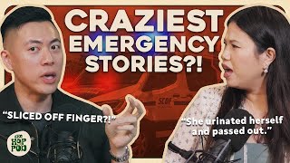 Singapore’s CRAZIEST Emergency Stories  The Hop Pod Ep30 [upl. by Kuska833]