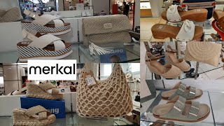 NOVEDAD MERKAL😍NUEVA COLECCIÓN CALZADO PRIMAVERA VERANOampBOLSOS ABRIL 2022جديد أحذية ميركال أبريل [upl. by Auqinehs810]