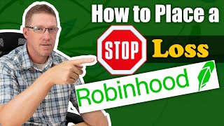 How to Enter Stop Loss Rules in Robinhood for Option Trades [upl. by Atinrahc]