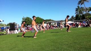 Kamehameha Schools Hoolaulea  Papa Oli Me Hula 2014  Boys [upl. by Eillehs]