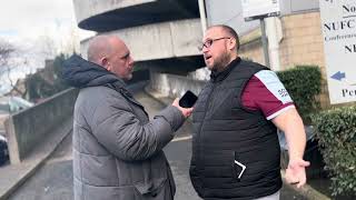 “Newcastle Didn’t Win The Game We Gave Them It” Newcastle 43 West Ham Fan Cam [upl. by Nelyt]