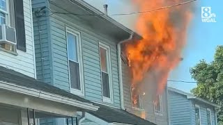 Young child killed in house fire [upl. by Annoid252]