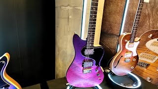 Beautiful guitars at the PJD booth at Guitar Summit 2024 [upl. by Artima]