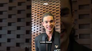 Kobe Paras reveals what he likes about Kyline Alcantara  PEP Interviews [upl. by Bainbrudge]